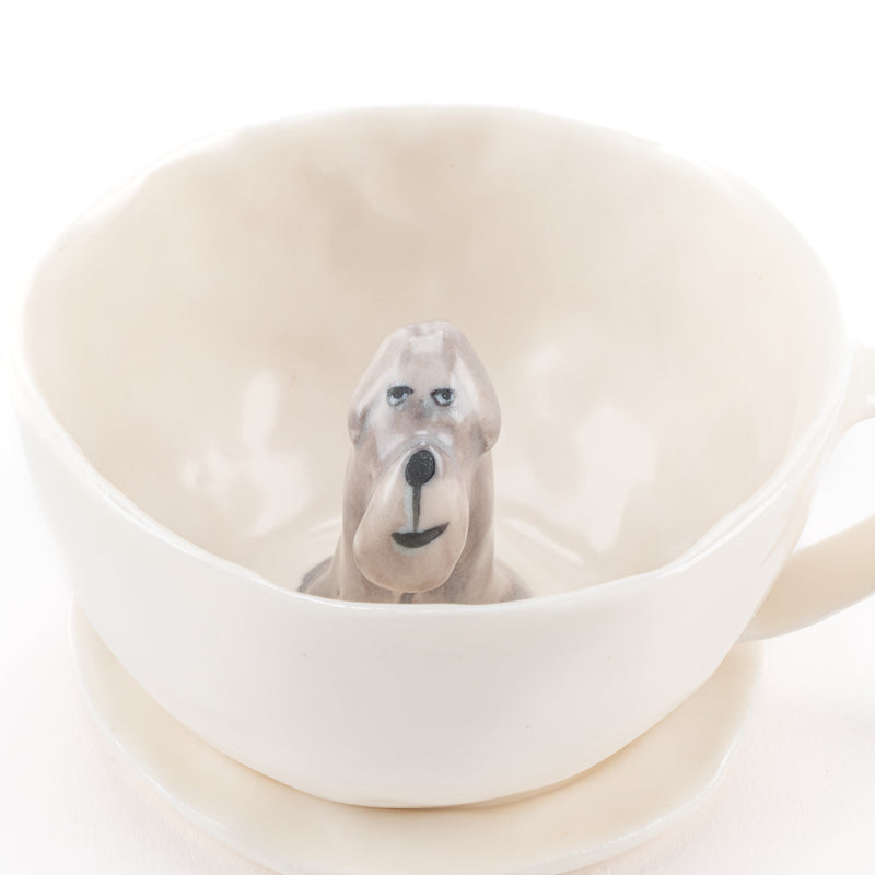 咖啡杯幸福（梗犬，灰色彼得奇）第14號
