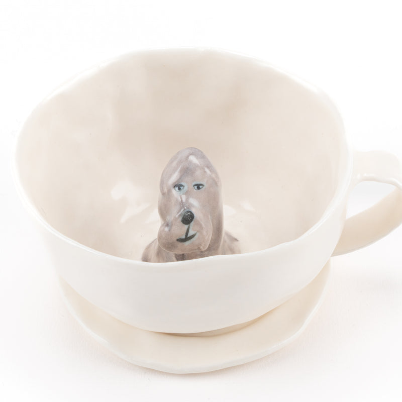 咖啡杯（梗犬，灰色，佩奇）第18號