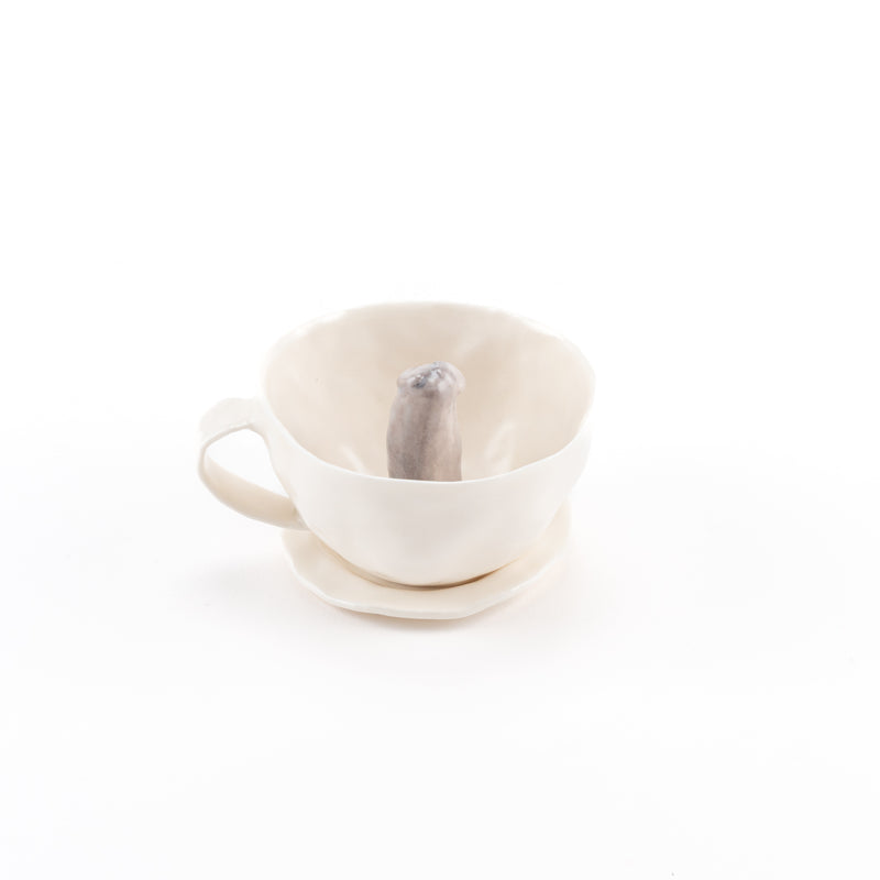 Happiness coffee cup (Terrier, Gray, Suyasaya) No.13 Kyoto