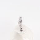 犬の親子のポット（グレー・ぱっちり）NO.1