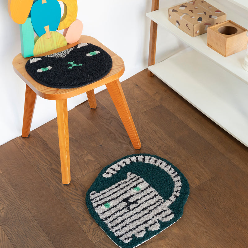 Bath mat (Whale / Blue)