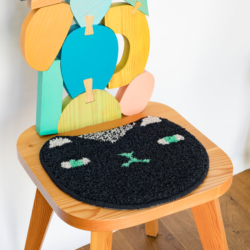 Bath mat (Whale / Blue)