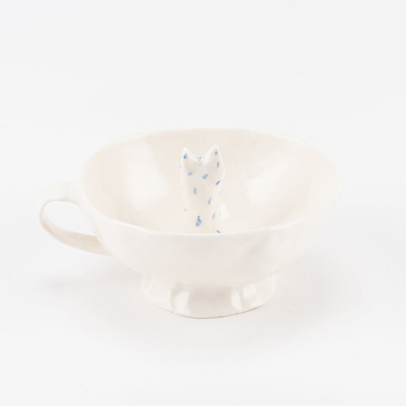 CAT TEA CUP (Tea Cup Bloodt) No.23