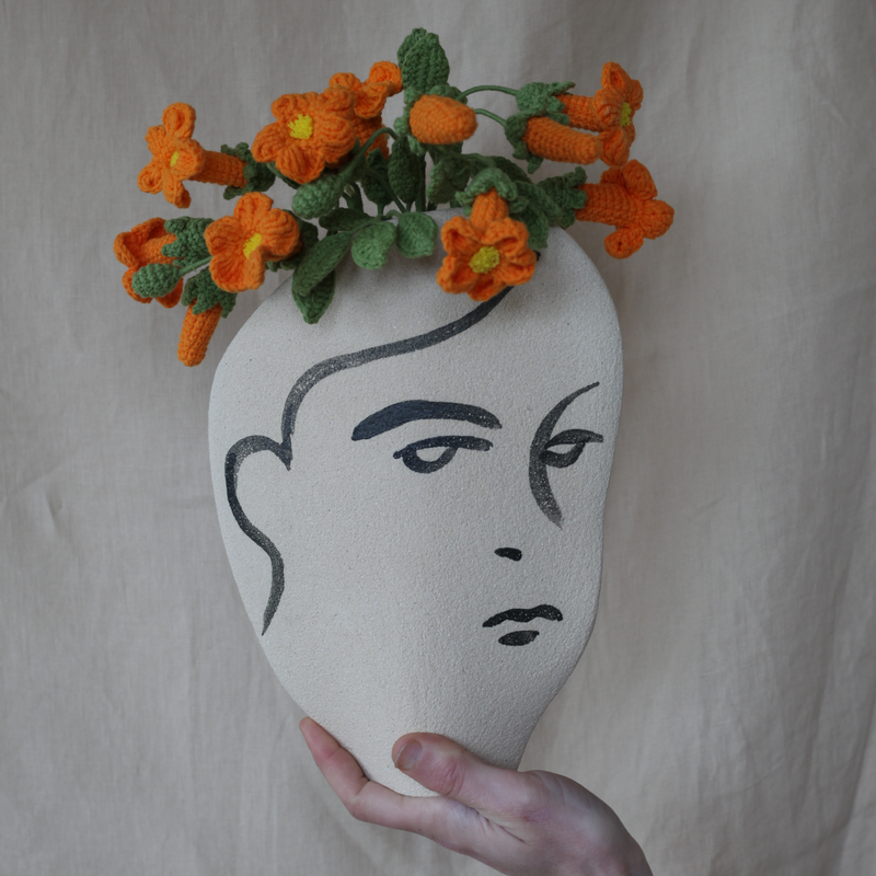 Frida N°1(midium) 花瓶 イニ・セラミック フランス 【公式通販】 Frida N°1(midium) 花瓶 イニ・セラミック フランス 【公式通販】