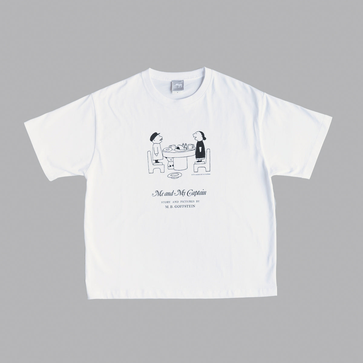 Tシャツ（私と私の船長さんNO.4・ホワイト）