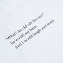 t恤（我和我的船长NO.4白色）