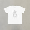 Tシャツ（おさかなごはん・バニラホワイト）