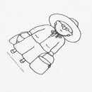 T-襯衫（魚米，香草白色）