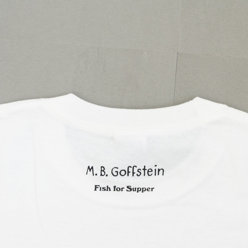 T -shirt (fish rice, vanilla white)