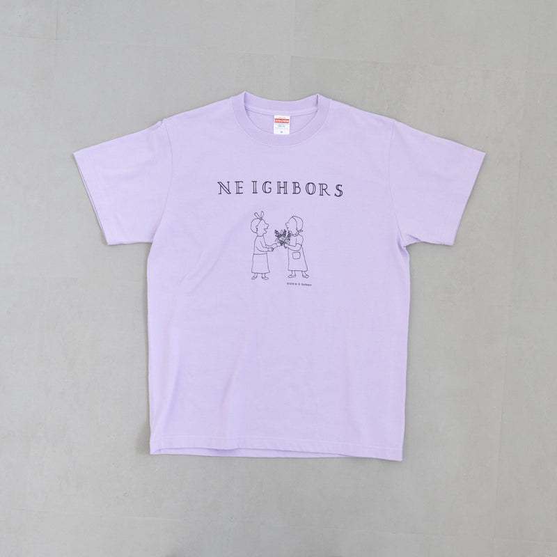 T-襯衫（我和鄰居，淺紫色）