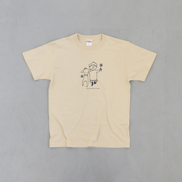 T -shirts (Brooks and her lamb, light beige)