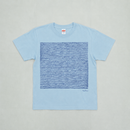 Tシャツ（波・ライトブルー）