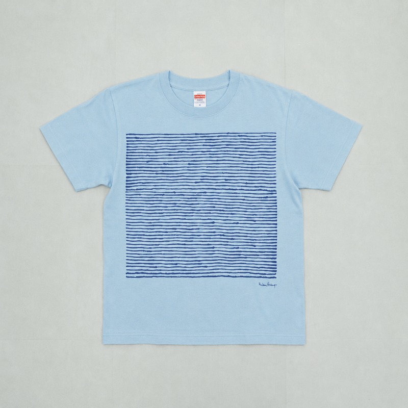 黒蜜 Tシャツ　ブルー　F Tシャツ（波・ライトブルー）
