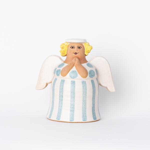 Candle Holder Angel (White) No.22