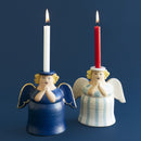 Candle Holder Angel (Blue) No.28