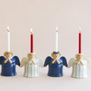 Candle Holder Angel (Blue) No.28