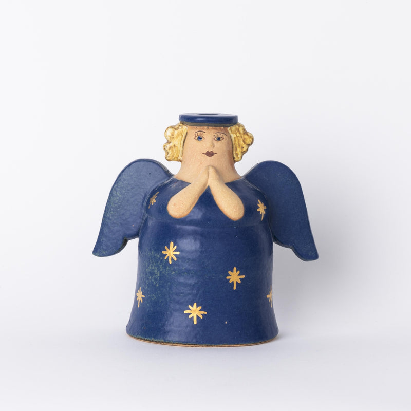 Candle Holder Angel (Blue) No.26