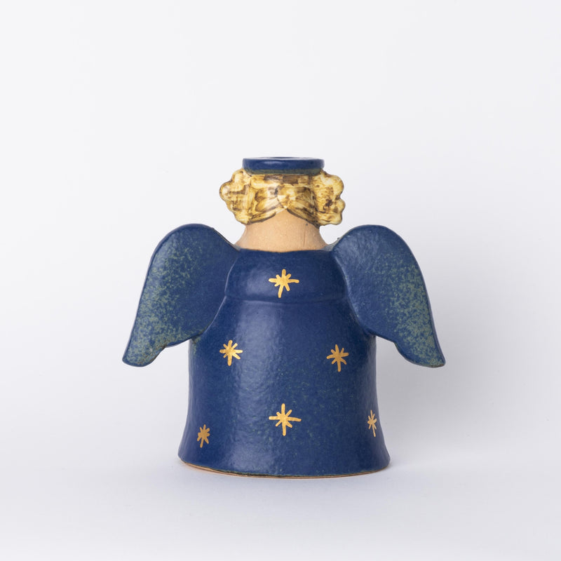 Candle Holder Angel (Blue) No.26