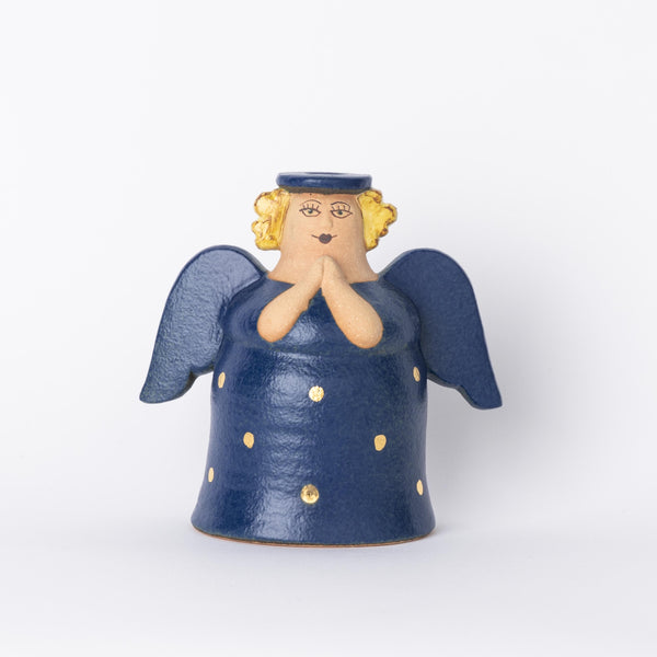 Candle Holder Angel (Blue) No.27