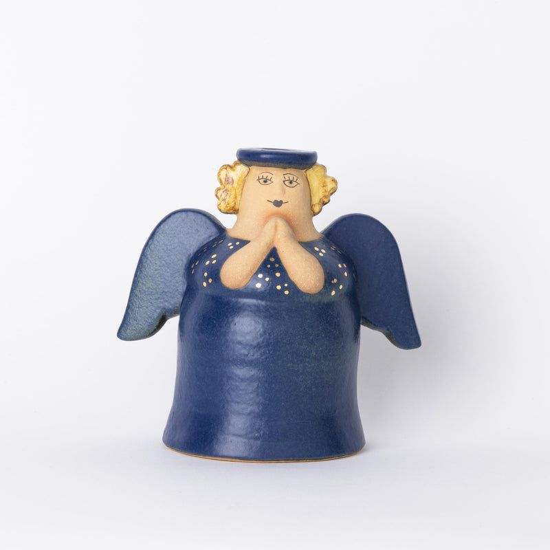 Candle Holder Angel (Blue) No.29