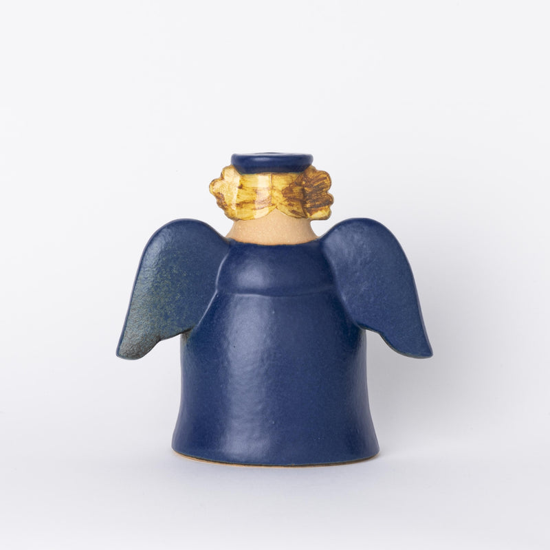 Candle Holder Angel (Blue) No.30