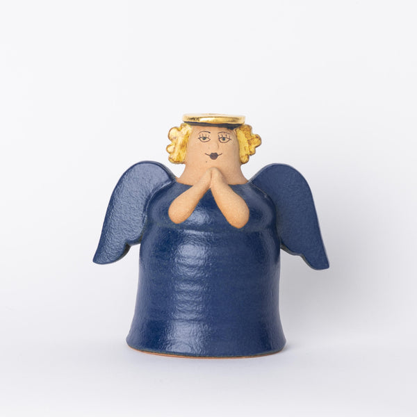 Candle Holder Angel (Blue) No.31