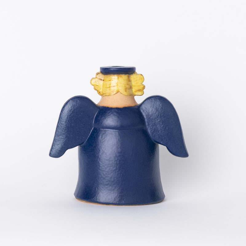 Candle Holder Angel (Blue) No.32