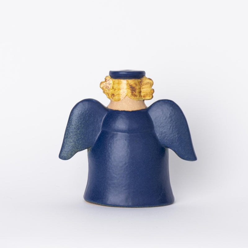 Candle Holder Angel (Blue) No.34