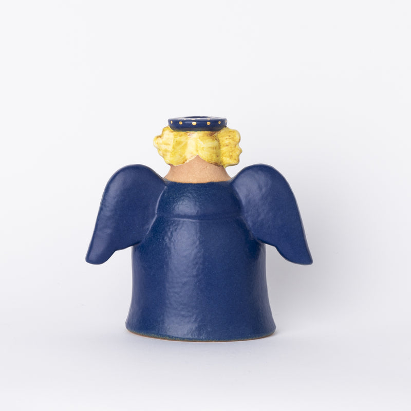 Candle Holder Angel (Blue) No.37