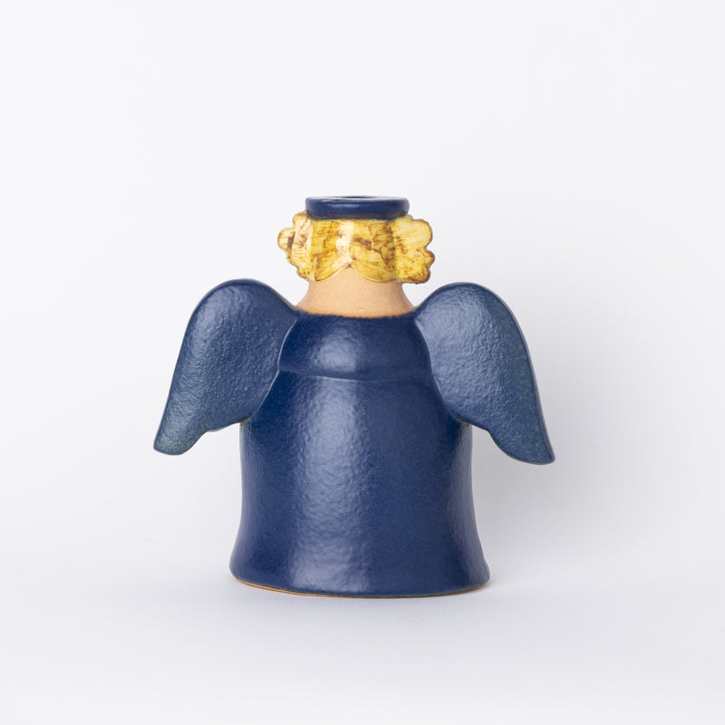 Candle Holder Angel (Blue) No.38