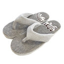 スリッパ（スパイキービーチサンダル）Lサイズ・グレー