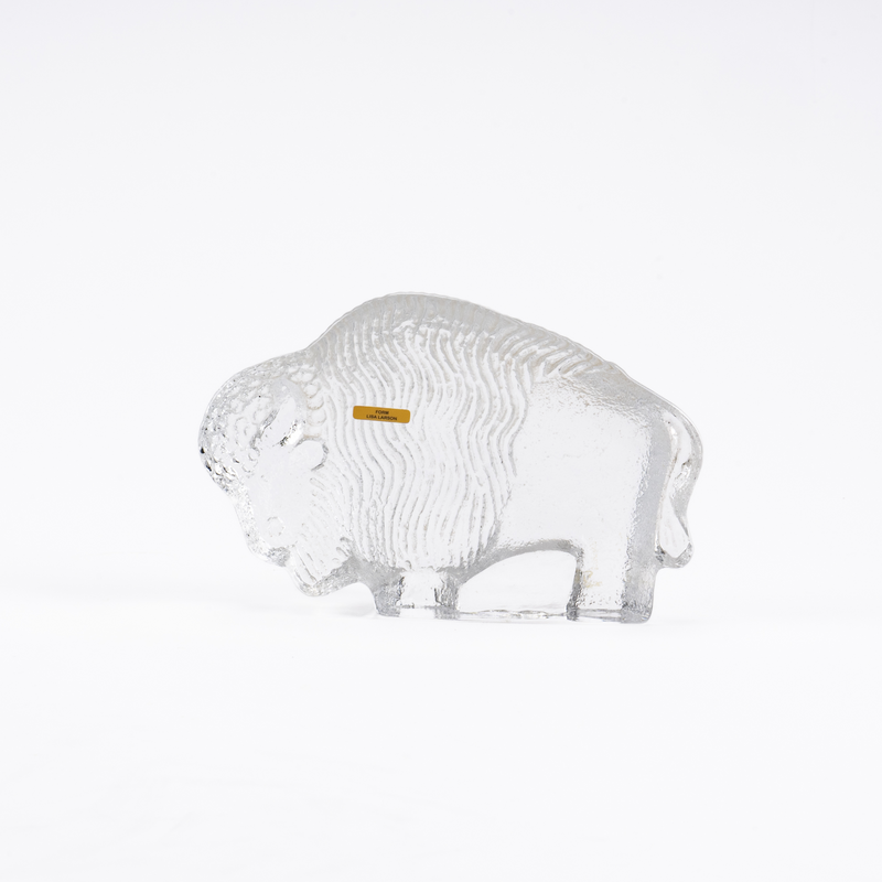 ROYAL KRONA Glass Bison