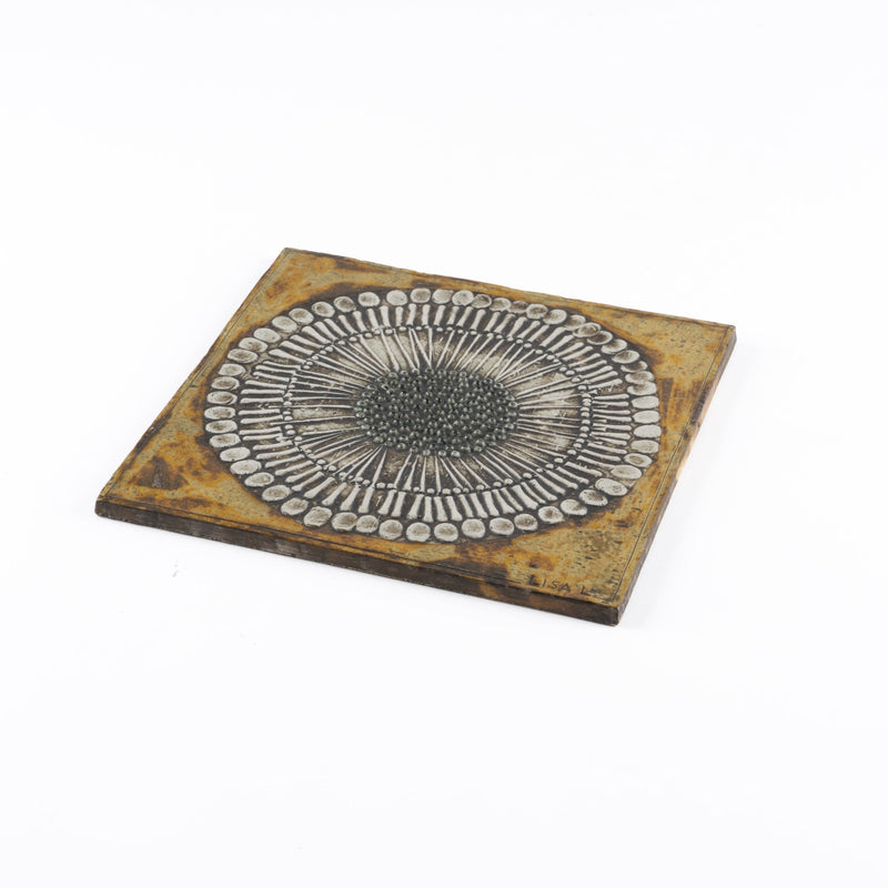 UNIK SOLROS（ひまわりの陶板・金具なし）