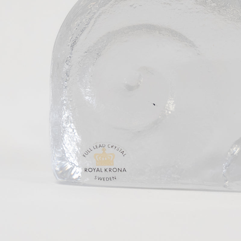 ROYAL KRONA Glass Cat