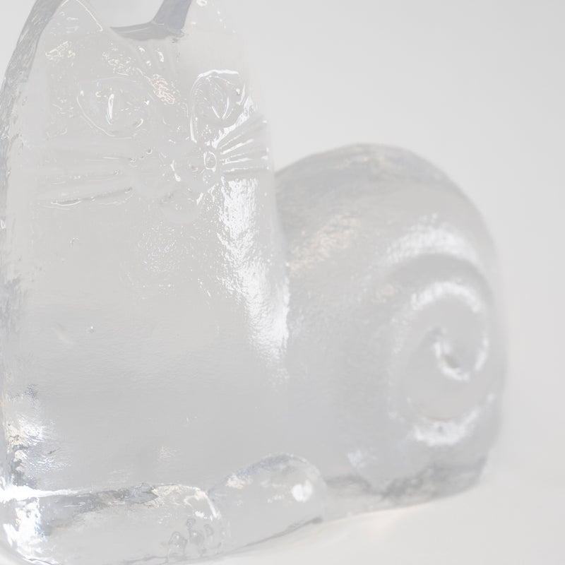 ROYAL KRONA Glass Cat
