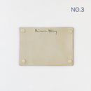 花柄の陶板（ミニ）