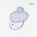 どんぐりぼうやの陶板（ミニ）