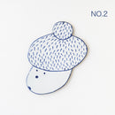 どんぐりぼうやの陶板（ミニ）