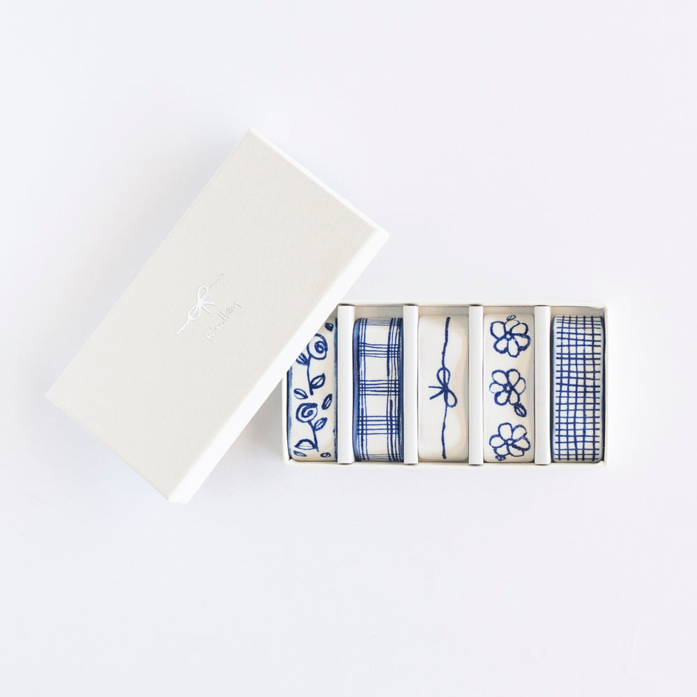 5客の箸置き（seto）