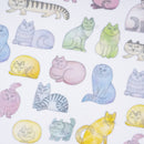 托盤S（杏仁餅素描貓）