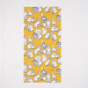 Printed Tenugui (Found Cats Series/Yellow)