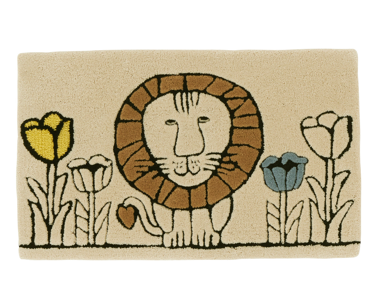 玄関マット（ライオン）