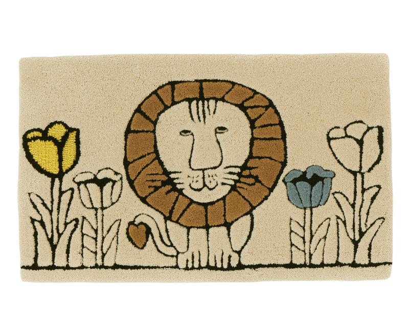 玄関マット（ライオン）