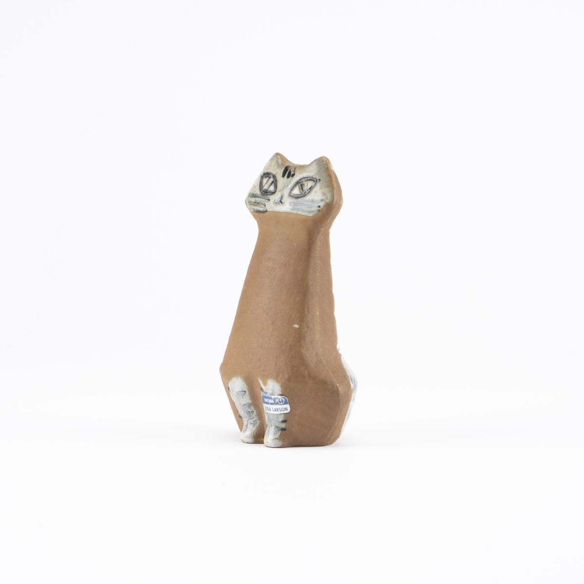 リサラーソン 猫 Lilla Zoo Siting Cat 陶器 ヴィンテージ Lilla Zoo Cat Set