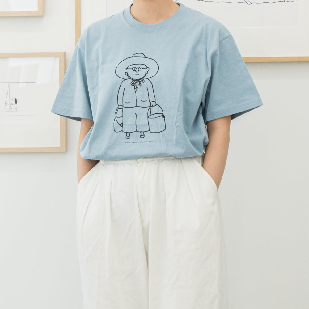 Tシャツ（おさかなごはん・アシッドブルー）