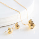 SKULTUNA Lion Necklace (Gold)