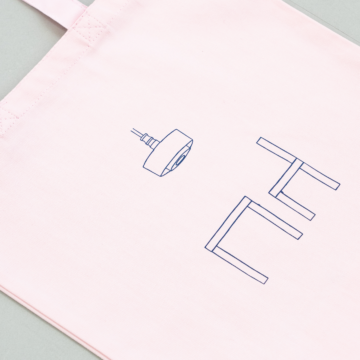 トートバッグ（I AM HERE・ピンク）