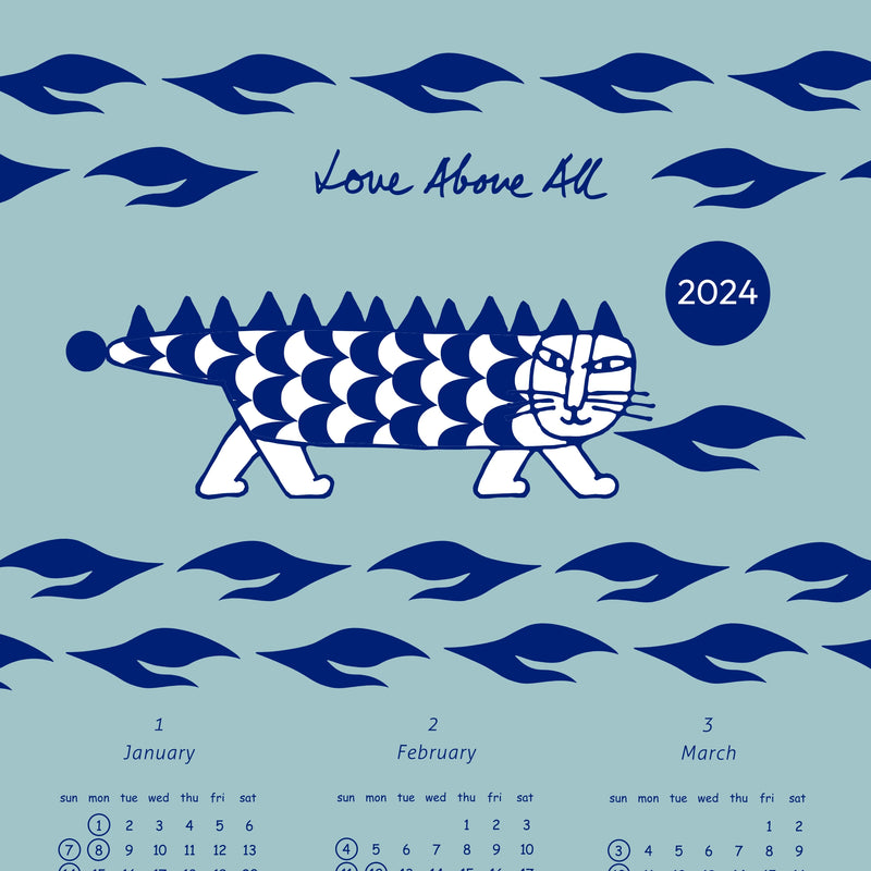2024 Calendar Tanugui (Dragon Mikey)