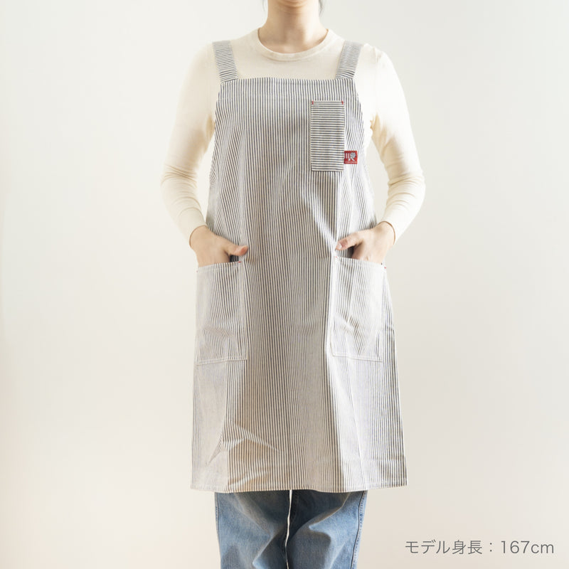 エプロン（マイキー×ヒッコリー・H型）