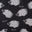 Cut cross (110 x 50cm, hedgehog, blue)